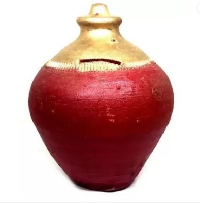 Blossoms Store Coin_Bank_Clay_Gulak Coin Bank(Red)