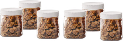 cello Plastic Grocery Container  - 500 ml(Pack of 6, White)