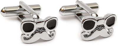 AXLON Metal Cufflink Set(Silver)