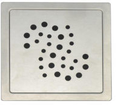 Viking Floor Stainless Steel Push Down Strainer(12.5 cm Set of 1)