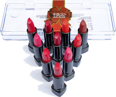 kKode Matte Mini Pocket Long-Lasting Lipstick Combo Pack(Multicolor, 15 g)