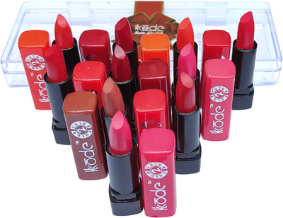kKode Matte Mini Pocket Long-Lasting Lipstick Combo Pack(Multi-Colored, 15 g)