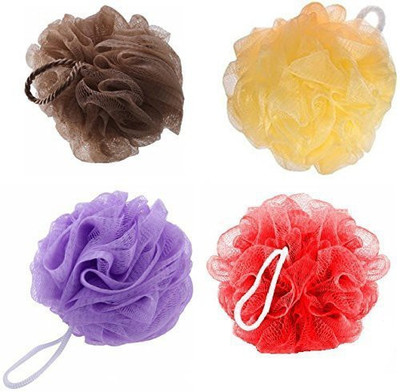 shakya enterprise Loofah(Pack of 4, Multicolor)