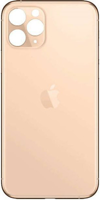 TECHFY Apple Iphone 11 Pro Back Panel(Gold)