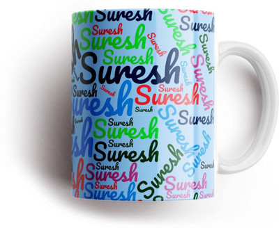 Tee Mafia NM-167-Suresh-new-1 Ceramic Coffee Mug(330 ml)