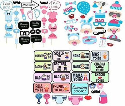 AVRT baby shower party props and photo booth Photo Booth Board(Party)