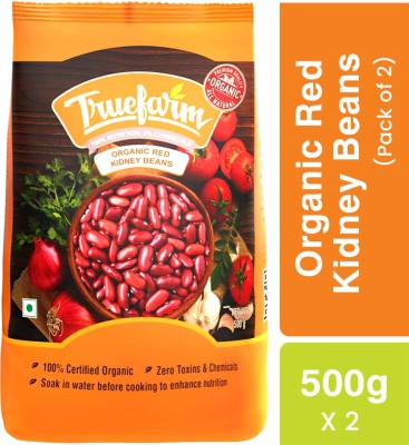 Truefarm Organic Red Rajma (Whole)(1 kg)