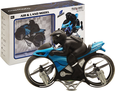 Miss Chief Flying Motorcycle Remote ControlBlue