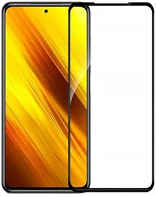 INFINITYWORLD Edge To Edge Tempered Glass for Poco X3(Pack of 1)