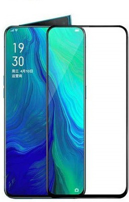 LIKEDESIGN Edge To Edge Tempered Glass for Oppo Reno 10X Zoom(Pack of 1)