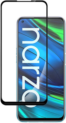 BRENZZ Edge To Edge Tempered Glass for Realme Narzo 20 Pro(Pack of 1)