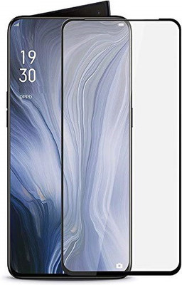 LIKEDESIGN Edge To Edge Tempered Glass for Oppo Reno 10X Zoom(Pack of 1)