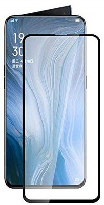 LIKEDESIGN Edge To Edge Tempered Glass for Oppo Reno 10X Zoom(Pack of 1)
