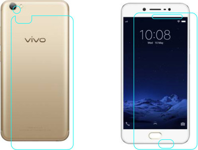 SIMBU Front and Back Screen Guard for VIVO V5S(Pack of 3)