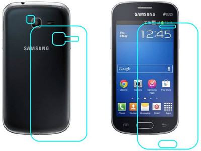 Ecomaholics Front and Back Screen Guard for Samsung Galaxy Star Pro Duos(Pack of 2)