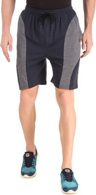 GSE Solid Men Multicolor Sports Shorts