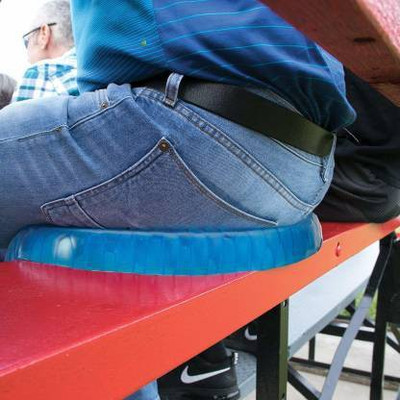 jofraking Cushion Seat Sitter Flex Pillow Back Support Sit On an Back / Lumbar Support(Blue)