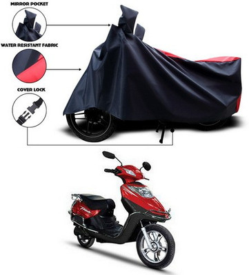 SEBONGO Waterproof Two Wheeler Cover for Hero(Electric Flash, Red, Blue)