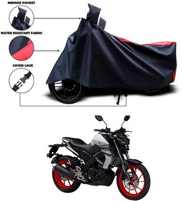 SEBONGO Waterproof Two Wheeler Cover for Yamaha(MT 15, Red, Blue)