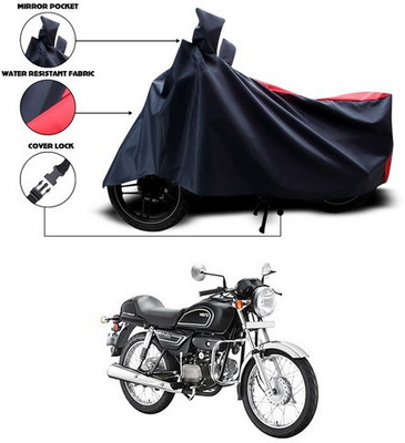 SEBONGO Two Wheeler Cover for Hero(Splendor Pro, Red)