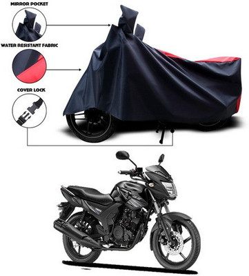 SEBONGO Waterproof Two Wheeler Cover for Yamaha(SZ-RR, Red, Blue)