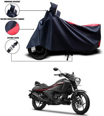 THE REAL ARV Waterproof Two Wheeler Cover for Suzuki(Intruder, Red)