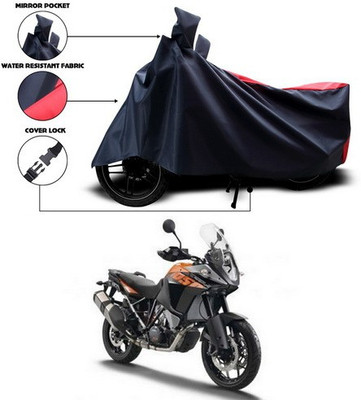 SEBONGO Waterproof Two Wheeler Cover for KTM(Red, Blue)