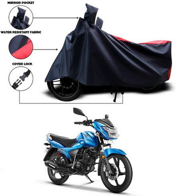 SEBONGO Waterproof Two Wheeler Cover for TVS(Victor, Red, Blue)