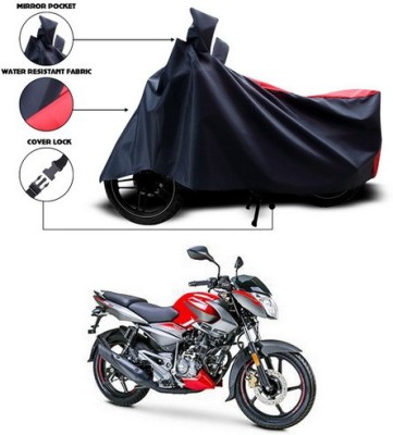 SEBONGO Waterproof Two Wheeler Cover for Bajaj(Pulsar 160 NS DTS-i, Red, Blue)