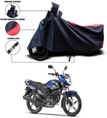 SEBONGO Waterproof Two Wheeler Cover for Yamaha(Saluto, Red, Blue)