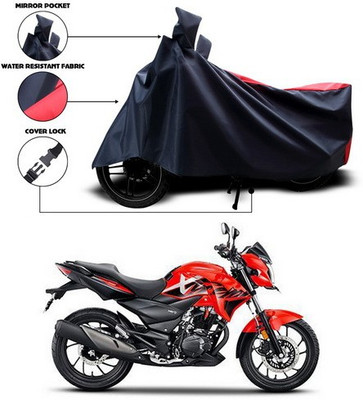 SEBONGO Two Wheeler Cover for Hero(Xtreme 200R, Red)