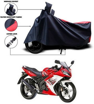 SEBONGO Two Wheeler Cover for Yamaha(YZF R15 S, Red)