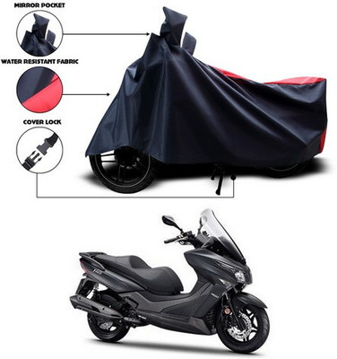 ANTHUB Two Wheeler Cover for 22Motors(Red, Black)