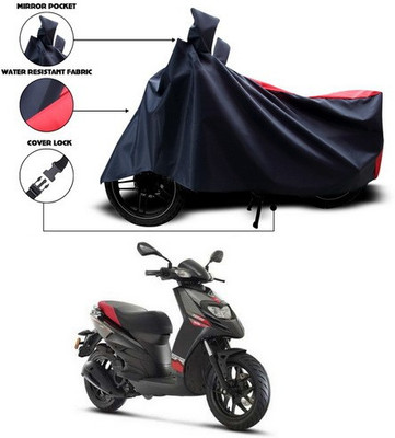 SEBONGO Two Wheeler Cover for Aprilia(Storm 125, Red)
