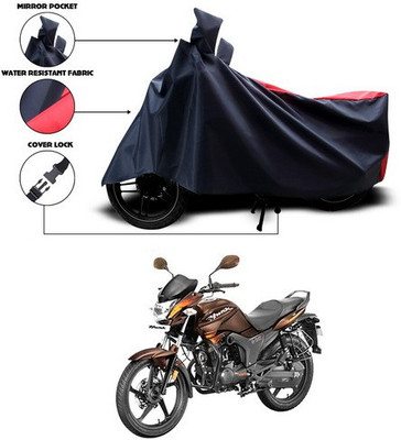 SEBONGO Waterproof Two Wheeler Cover for Hero(Hunk, Red, Blue)