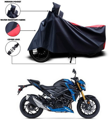 SEBONGO Waterproof Two Wheeler Cover for Suzuki(GSX, Red, Blue)