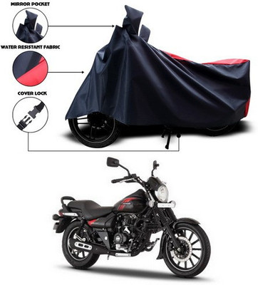 SEBONGO Waterproof Two Wheeler Cover for Bajaj(Red, Blue)