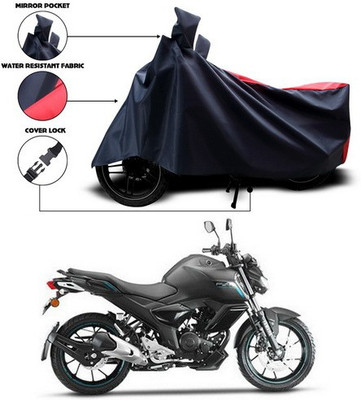 SEBONGO Waterproof Two Wheeler Cover for Yamaha(FZ-S FI, Red, Blue)