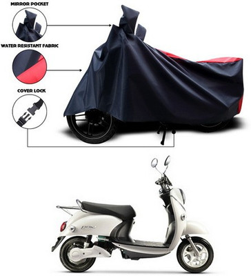 SEBONGO Two Wheeler Cover for Evolet(Red)