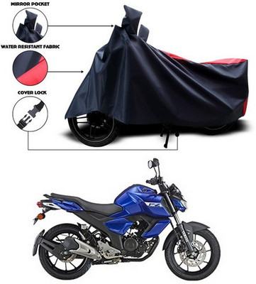 SEBONGO Waterproof Two Wheeler Cover for Yamaha(FZ, Red, Blue)