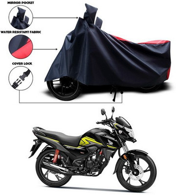 AutoGalaxy Waterproof Two Wheeler Cover for Honda(SP 125, Red, Blue)