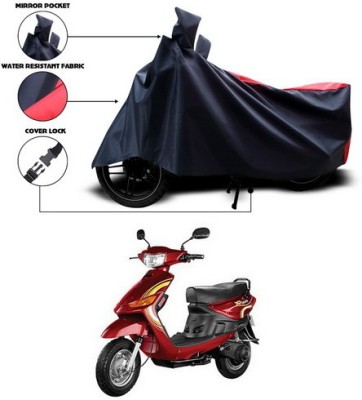 SEBONGO Waterproof Two Wheeler Cover for Indus(Yo Spark, Red, Blue)