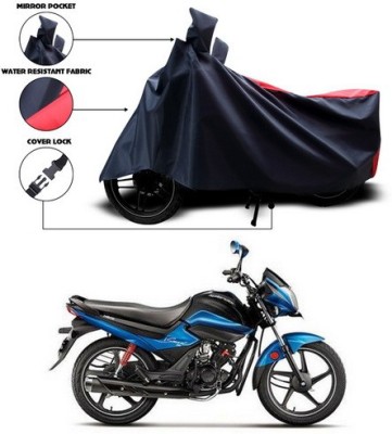 APNEK Waterproof Two Wheeler Cover for Hero(Splendor I Smart, Red, Blue)