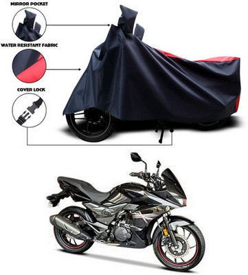 SEBONGO Waterproof Two Wheeler Cover for Hero(Xtreme 200S, Red, Blue)