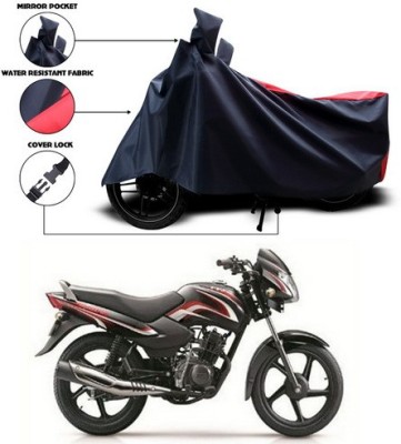 SEBONGO Waterproof Two Wheeler Cover for TVS(Sport, Red, Blue)