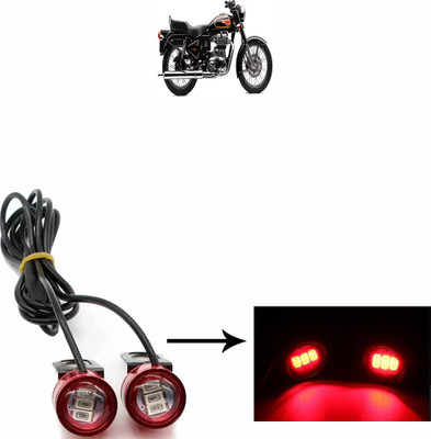 Vagary WATERPROOF BLINKING LIGHT WITH 3 MODES-043 Brake Light Motorbike LED for Royal Enfield (12 V, 10 W)(Bullet 350, Pack of 2)