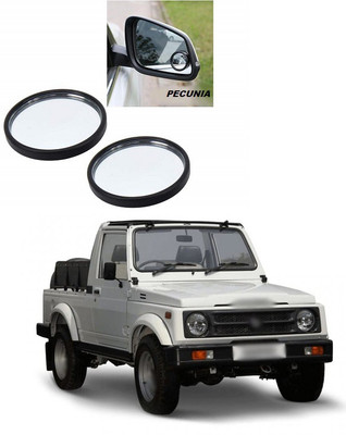 PECUNIA Manual Blind Spot Mirror For Maruti Suzuki Gypsy King(Left, Right)