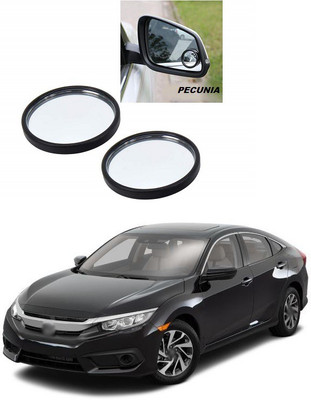 PECUNIA Manual Blind Spot Mirror For Honda Civic(Left, Right)