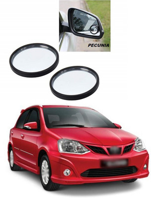 PECUNIA Manual Blind Spot Mirror For Toyota Etios Liva(Left, Right)