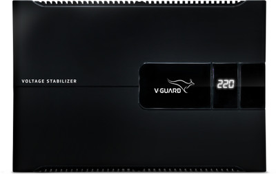 V-Guard Voltino Grand Digi 4 A TV Stabilizer for up to 203 cm (80'') Smart TV + Set Top Box + Home Theatre(Black) V-Guard Voltino Grand Digi 4 A TV Stabilizer for up to 203 cm (80'') Smart TV + Set Top Box + Home Theatre(Black)